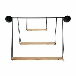 Stratton Home Decor 3 Tier Metal & Wood Wall Shelf -Stratton Home Decor shop unnamed file 76