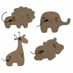 Stratton Home Decor Safari Animal Wall Hook 4-piece Set -Stratton Home Decor shop unnamed file 761