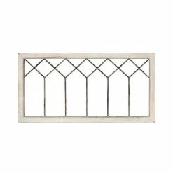 Stratton Home Decor Distressed Window Panel Wall Decor