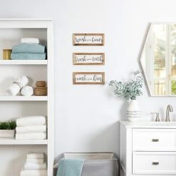 Stratton Home Decor Bathroom Rules Wall Decor 3-piece Set -Stratton Home Decor shop unnamed file 791