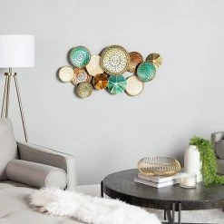 Stratton Home Decor Textured Plates Wall Decor -Stratton Home Decor shop unnamed file 806