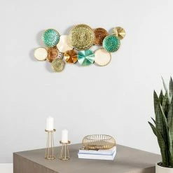 Stratton Home Decor Textured Plates Wall Decor -Stratton Home Decor shop unnamed file 808