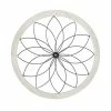 Stratton Home Decor Round Floral Wall Decor