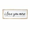 Stratton Home Decor "Love You" Wall Decor