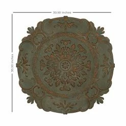 Stratton Home Decor Blue Medallion Wall Decor -Stratton Home Decor shop unnamed file 826