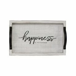 Stratton Home Decor Happiness Is Homemade Tray