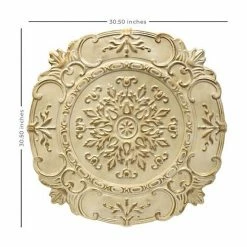 Stratton Home Decor Shabby Chic Medallion Wall Decor -Stratton Home Decor shop unnamed file 852