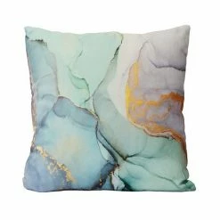 Stratton Home Decor Marble Throw Pillow