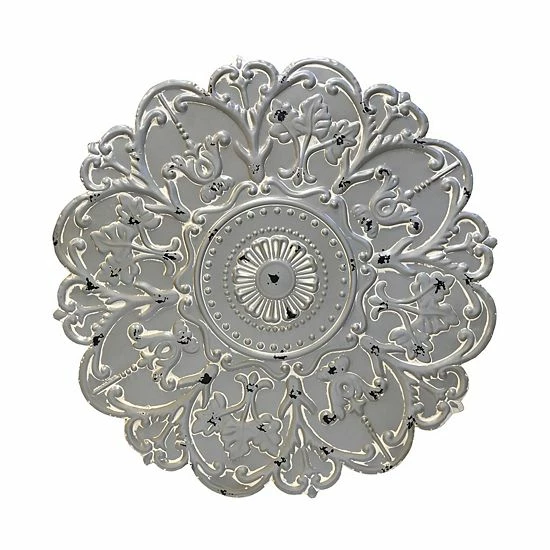 Stratton Home Decor Gray Medallion Wall Decor 1 Stratton Home Decor Gray Medallion Wall Decor