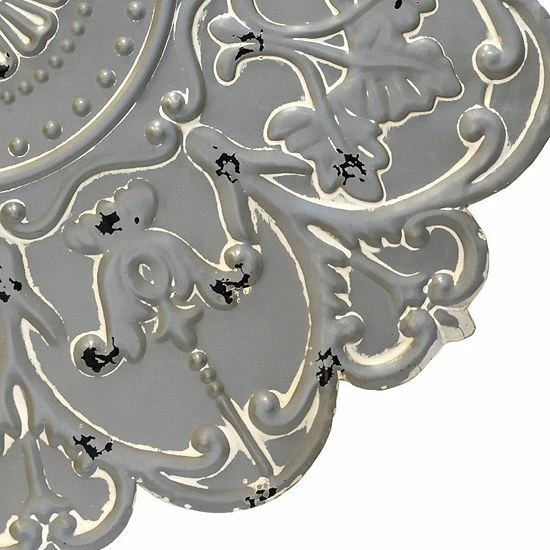 Stratton Home Decor Gray Medallion Wall Decor 3 Stratton Home Decor Gray Medallion Wall Decor - Image 3