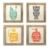 Stratton Home Decor Bathroom Wall Decor 4-piece Set