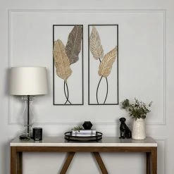 Stratton Home Decor Branches Leaves Panel Wall Decor 2-piece Set -Stratton Home Decor shop unnamed file 90