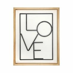 Stratton Home Decor Modern Love Framed Wall Art