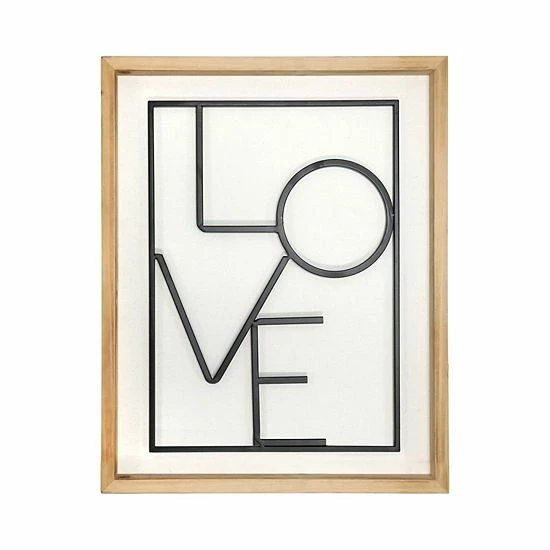 Stratton Home Decor Modern Love Framed Wall Art 1 Stratton Home Decor Modern Love Framed Wall Art