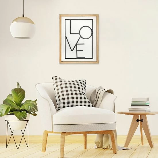 Stratton Home Decor Modern Love Framed Wall Art 2 Stratton Home Decor Modern Love Framed Wall Art - Image 2