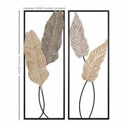 Stratton Home Decor Branches Leaves Panel Wall Decor 2-piece Set -Stratton Home Decor shop unnamed file 91