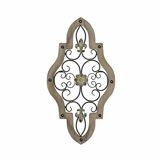 Stratton Home Decor French Country Scroll Wall Decor 1 Stratton Home Decor French Country Scroll Wall Decor