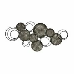Stratton Home Decor Galvanized Metal Wall Decor