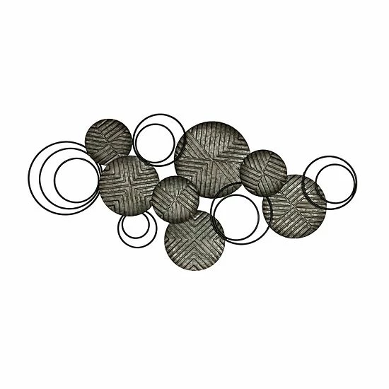 Stratton Home Decor Galvanized Metal Wall Decor 1 Stratton Home Decor Galvanized Metal Wall Decor