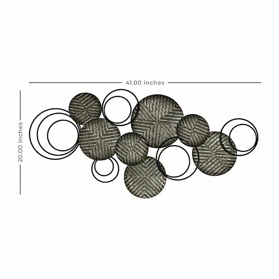 Stratton Home Decor Galvanized Metal Wall Decor 5 Stratton Home Decor Galvanized Metal Wall Decor - Image 5