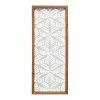 Stratton Home Decor Carved Leaf Panel Wall Decor