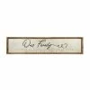 Stratton Home Decor "Our Family" Rustic Wall Decor