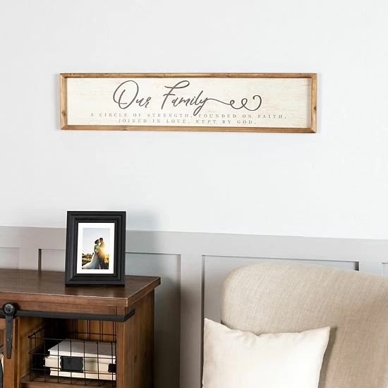 Stratton Home Decor "Our Family" Rustic Wall Decor 6 Stratton Home Decor "Our Family" Rustic Wall Decor - Image 6