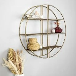 Stratton Home Decor Tiered Round Wall Shelf 2-piece Set -Stratton Home Decor shop unnamed file 993