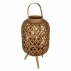 Stratton Home Decor Tulum Woven Lantern Stand