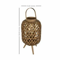 Stratton Home Decor Tulum Woven Lantern Stand -Stratton Home Decor shop unnamed file 998