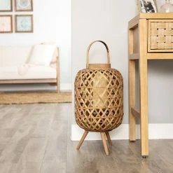Stratton Home Decor Tulum Woven Lantern Stand -Stratton Home Decor shop unnamed file 999